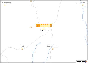 map of Serraria