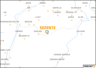 map of Serrate