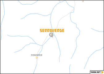 map of Serra Verde