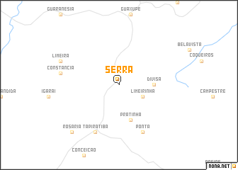 map of Serra