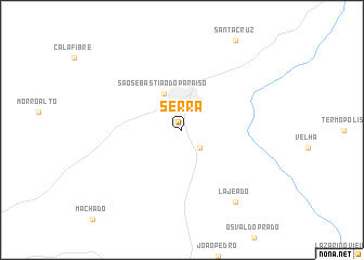 map of Serra