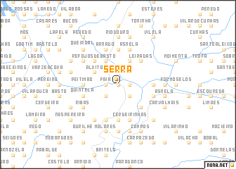 map of Serra