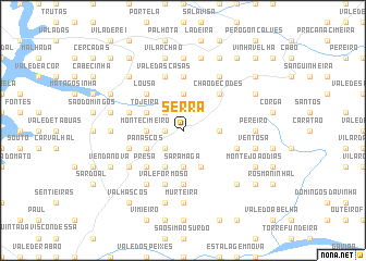 map of Serra