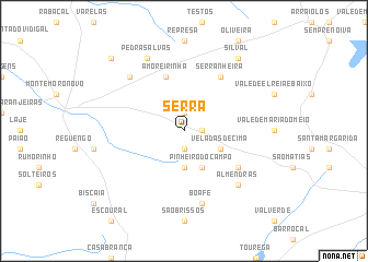 map of Serra