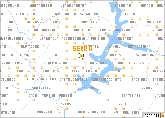 map of Serra