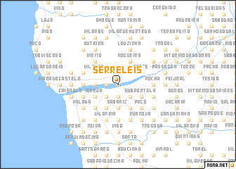 map of Serreleis