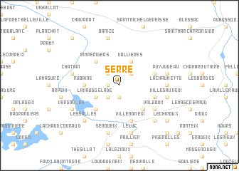 map of Serre