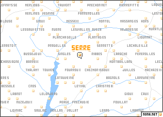 map of Serre