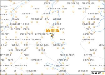 map of Serrig