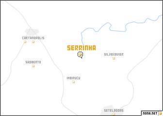 map of Serrinha
