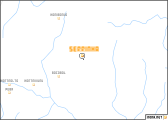 map of Serrinha