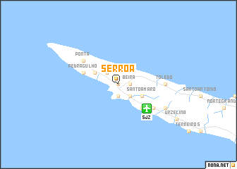 map of Serroa