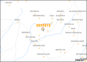 map of Serrote