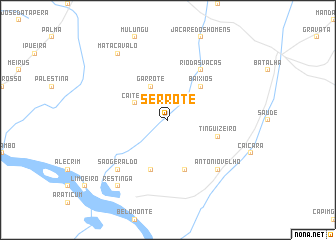 map of Serrote