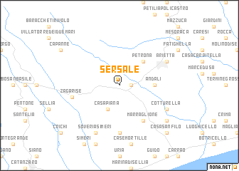 map of Sersale