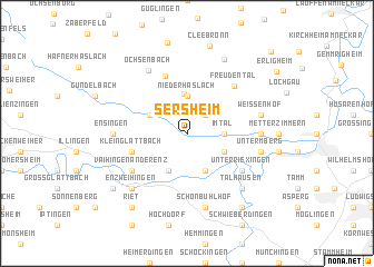 map of Sersheim