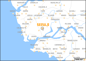 map of Serula