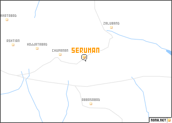map of Serūman