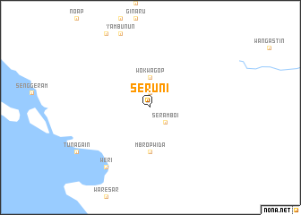 map of Seruni