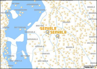 map of Serwāla