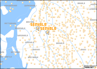 map of Serwāla