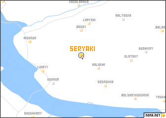 map of Seryaki