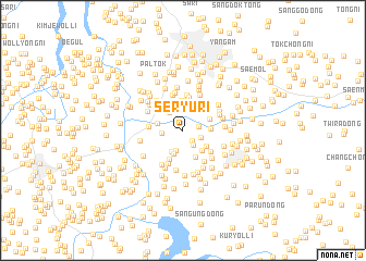 map of Seryu-ri