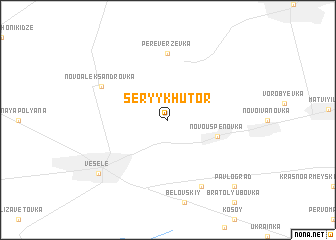 map of Seryy Khutor