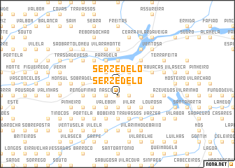 map of Serzedelo