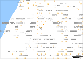 map of Ser