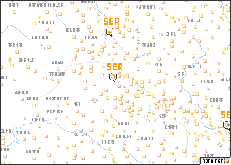 map of Ser