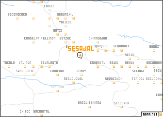 map of Sesajal