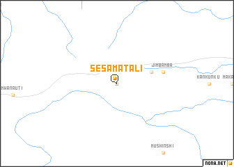 map of Sesamatali