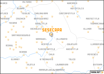 map of Sesecapa