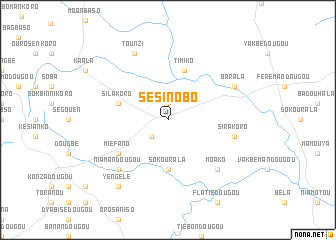 map of Sésinobo