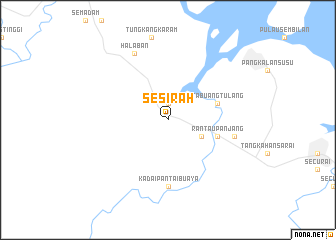 map of Sesirah