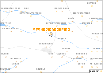 map of Sesmaria da Ameira