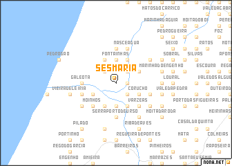 map of Sesmaria