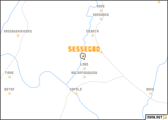 map of Sessegbo