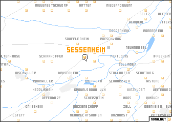 map of Sessenheim