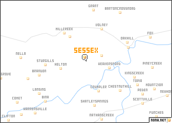 map of Sessex