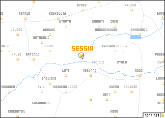 map of Sèssia