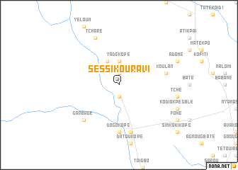 map of Séssikouravi