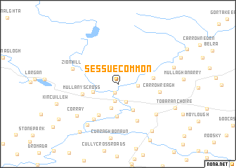 map of Sessuecommon