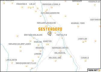 map of Sesteadero