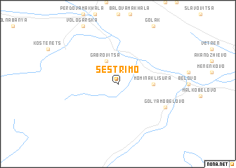 map of Sestrimo