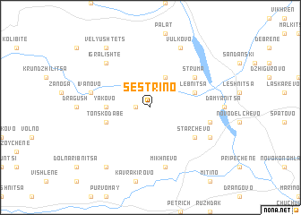 map of Sestrino