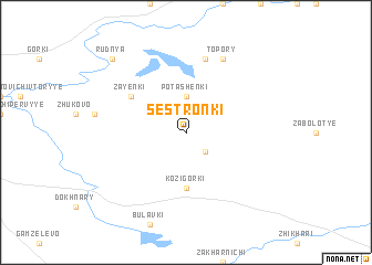 map of Sestronki