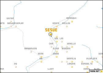 map of Sesué