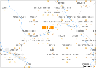 map of Şesuri